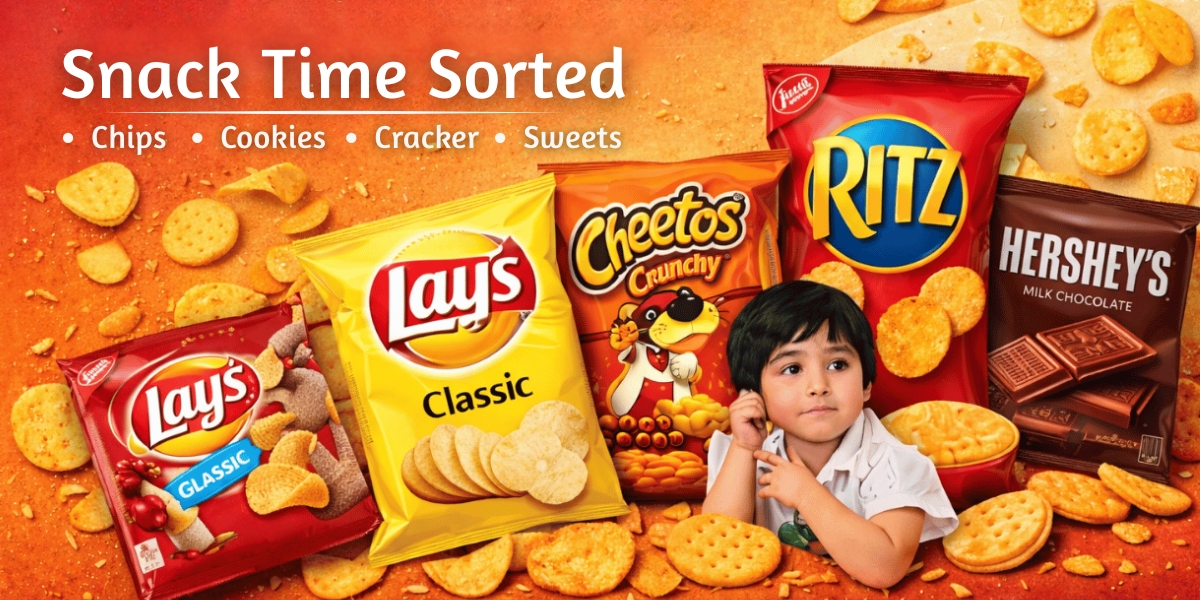 snack time sorted